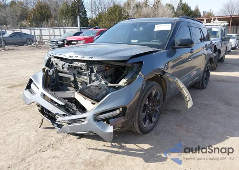 2022 Ford Explorer St из США, поврежденный, VIN 1FM5K8GC2NGC50039